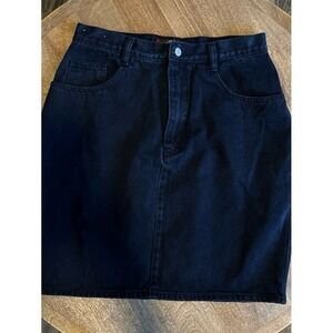 Women's Vintage Denim Skirt By JEANJER JEANS By JORDACHE, Size‎ 11/12